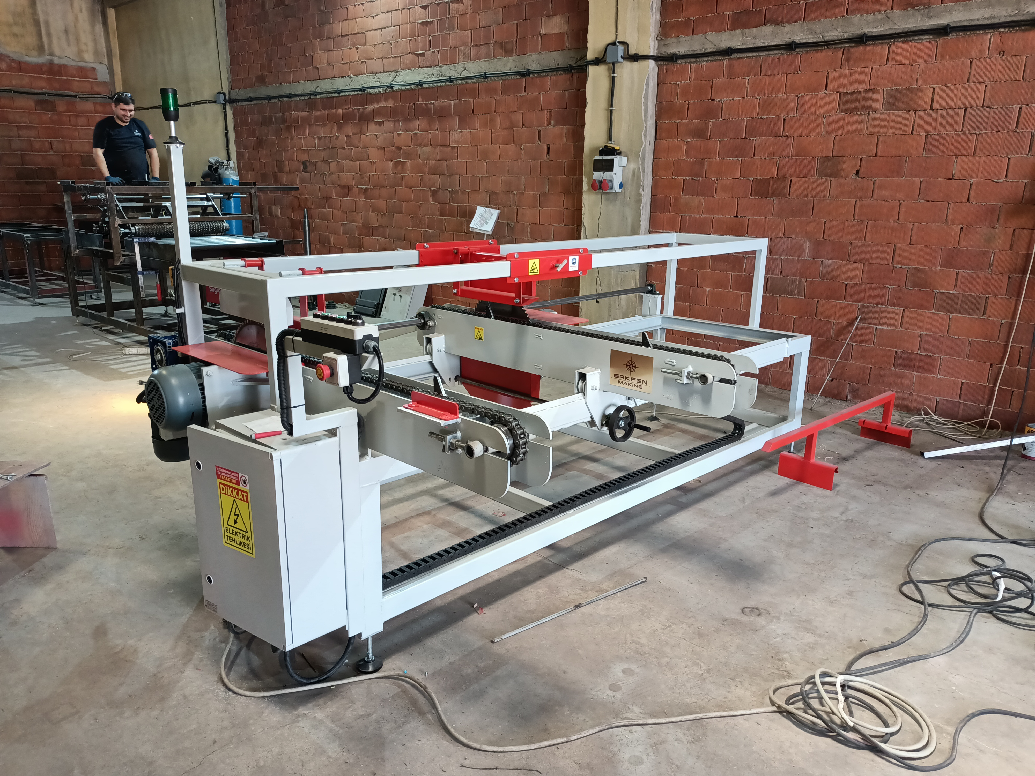 DOUBLE GRADING MACHINE